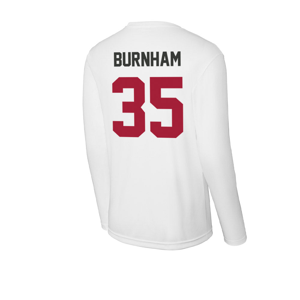 Arkansas - NCAA Baseball : Ty Burnham - Activewear Long Sleeve T-Shirt-1