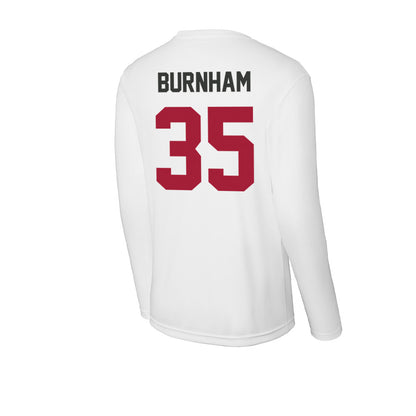 Arkansas - NCAA Baseball : Ty Burnham - Activewear Long Sleeve T-Shirt-1