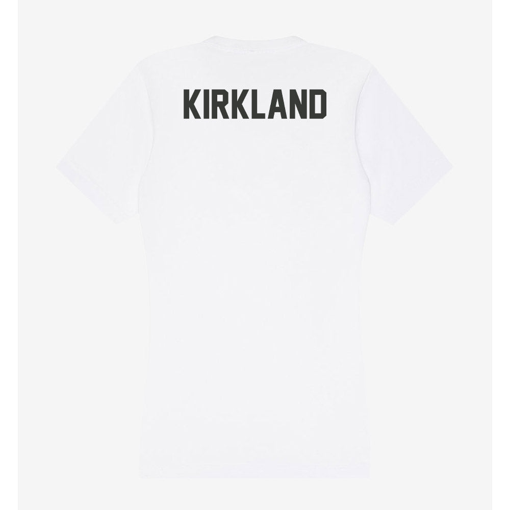 Arkansas - NCAA Women's Cross Country : Morgan Kirkland - Women's V-Neck T-Shirt-1
