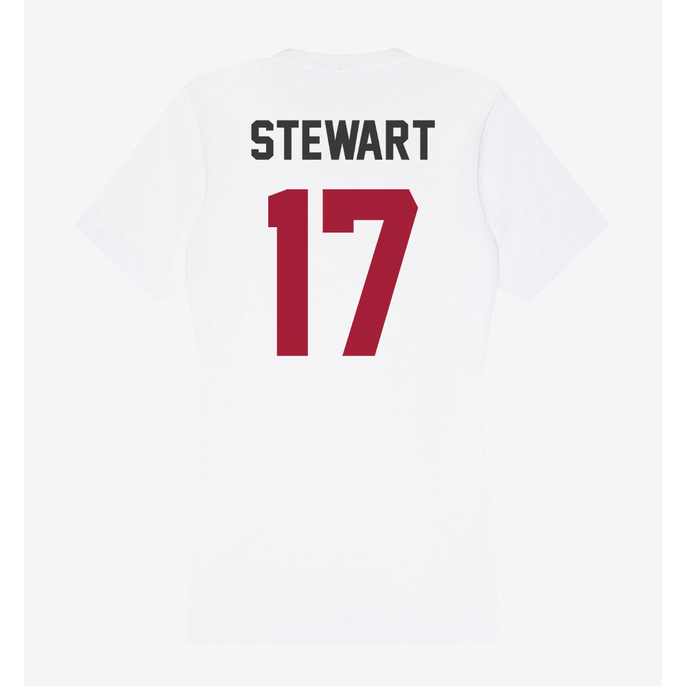 Arkansas - NCAA Baseball : Zack Stewart - Women's V-Neck T-Shirt-1