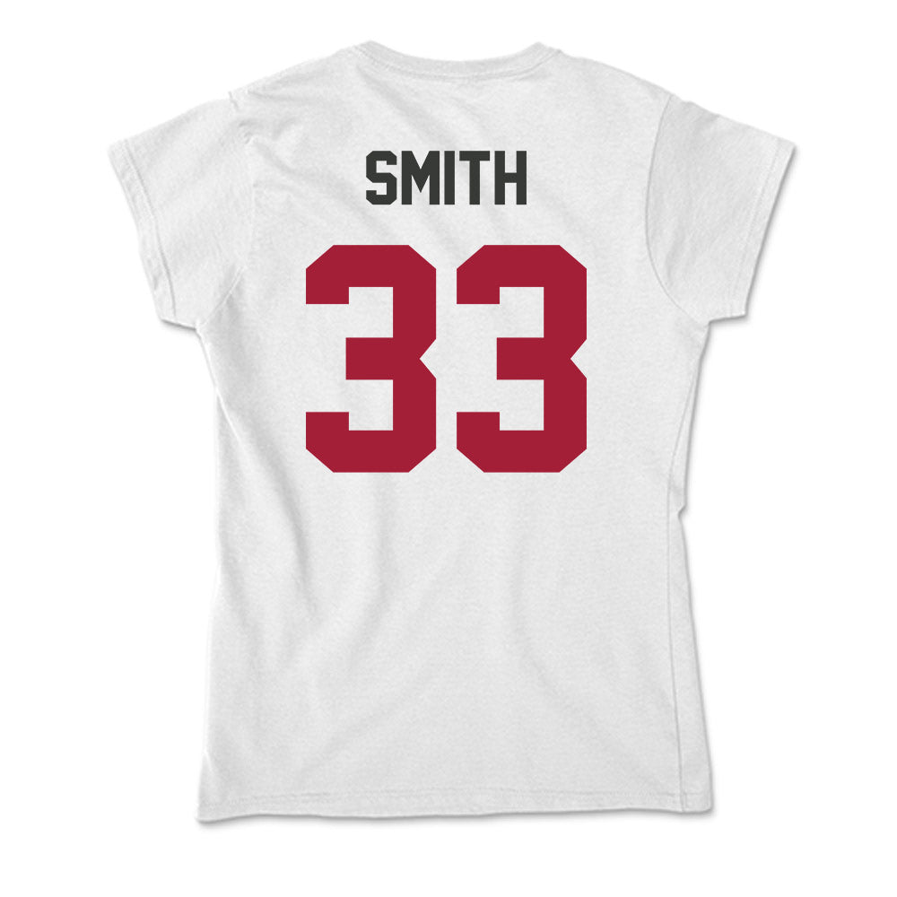 Arkansas - NCAA Football : Jakore Smith - Soft Style Women’s T-Shirt-1
