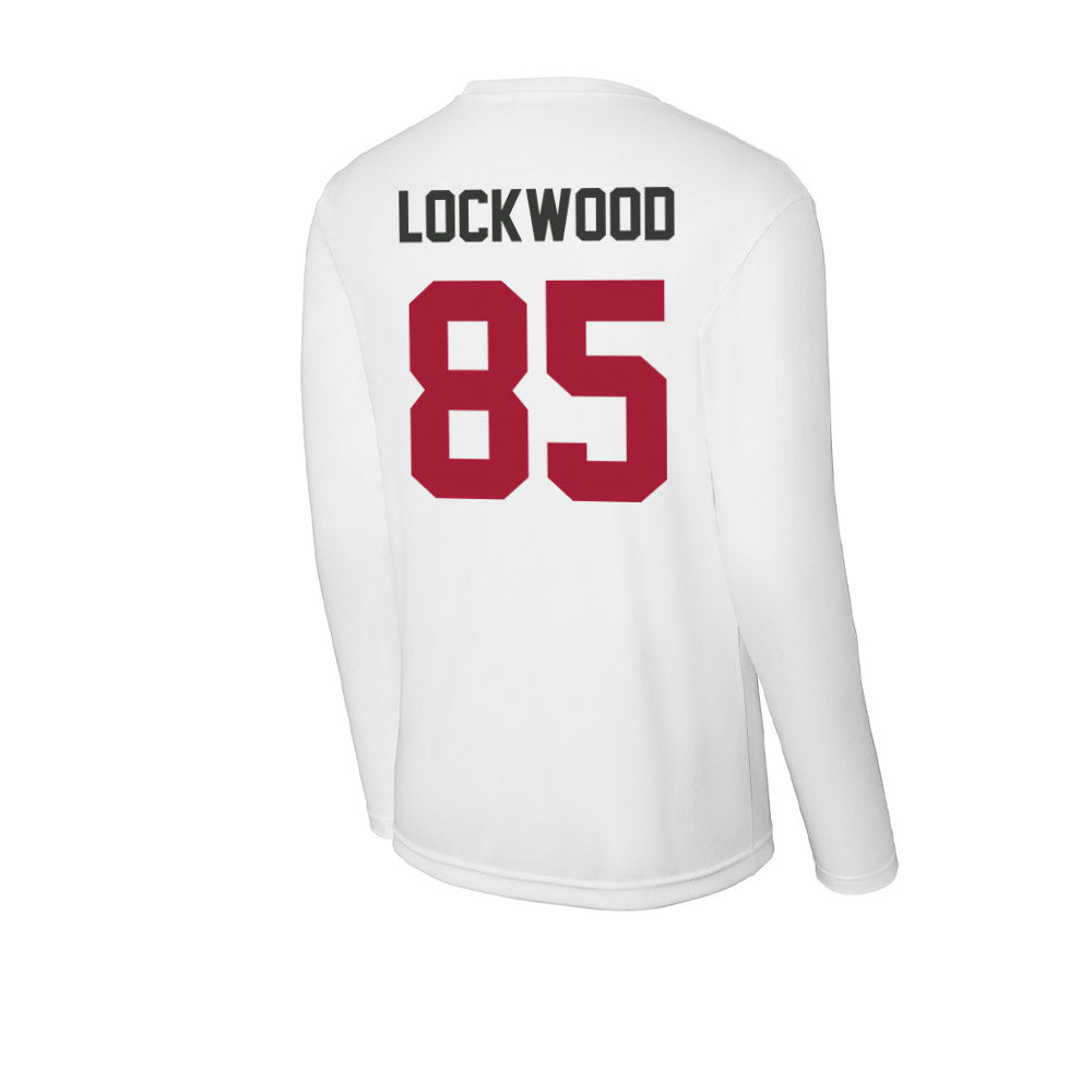 Arkansas - NCAA Football : Ty Lockwood - Activewear Long Sleeve T-Shirt-1