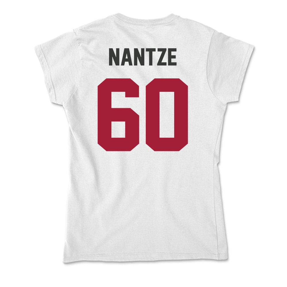 Arkansas - NCAA Football : Jonas Nantze - Soft Style Women’s T-Shirt-1