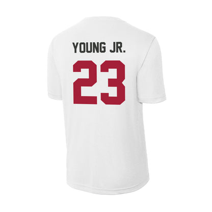 Arkansas - NCAA Football : Kevin Young Jr. - Activewear T-Shirt-1