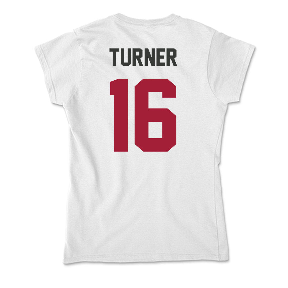 Arkansas - NCAA Baseball : Christian Turner - Soft Style Women’s T-Shirt-1