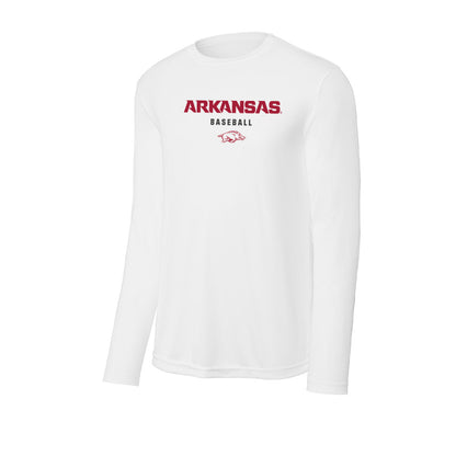 Arkansas - NCAA Baseball : Ty Burnham - Activewear Long Sleeve T-Shirt-0