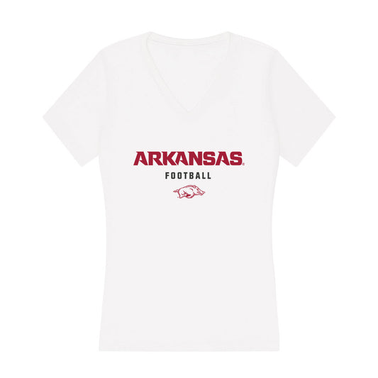Arkansas - NCAA Football : Landon Phipps - Women's V-Neck T-Shirt-0