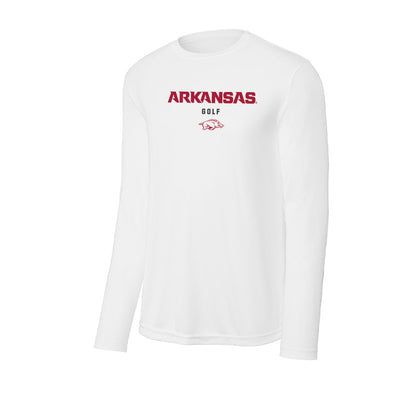 Arkansas - NCAA Men's Golf : Jackson McLaughlin - Activewear Long Sleeve T-Shirt