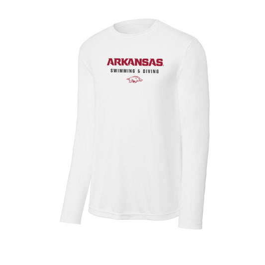 Arkansas - NCAA Women's Swimming & Diving : Isabella Perreira - Activewear Long Sleeve T-Shirt-0