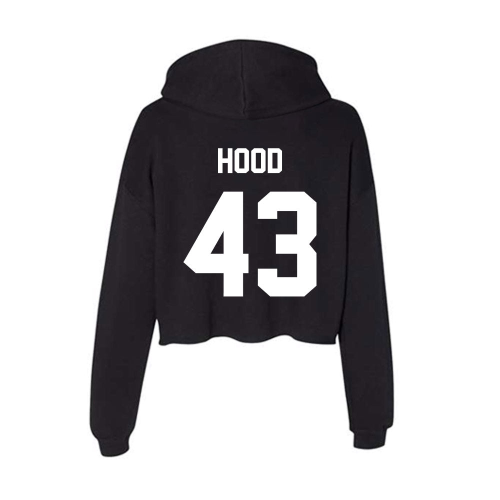 Gonzaga - NCAA Baseball : Landon Hood - Women's Crop Fleece Hoodie-1