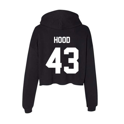 Gonzaga - NCAA Baseball : Landon Hood - Women's Crop Fleece Hoodie-1