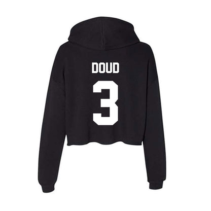 Gonzaga - NCAA Men's Soccer : Ethan Doud - Women's Crop Fleece Hoodie-1