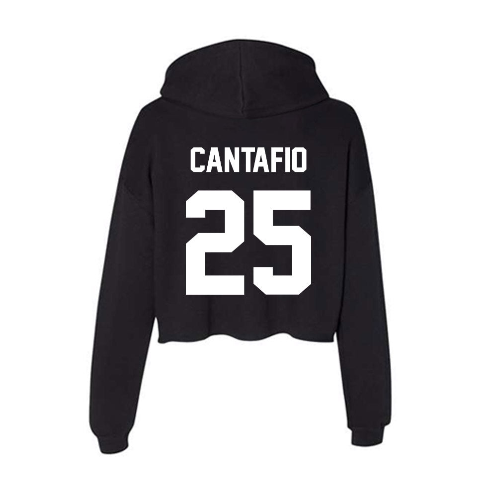 Gonzaga - NCAA Men's Soccer : Dylan Cantafio - Women's Crop Fleece Hoodie-1