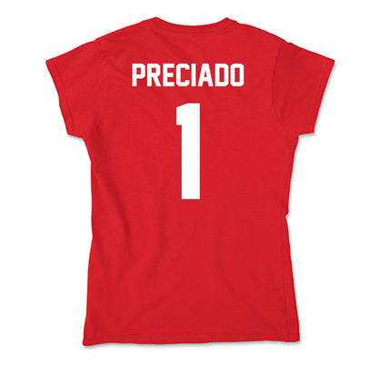 Gonzaga - NCAA Men's Soccer : Chema Preciado - Soft Style Women’s T-Shirt-1