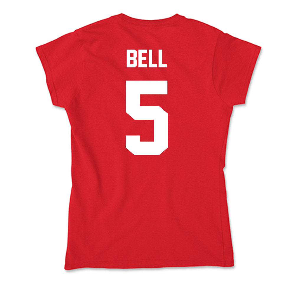 Gonzaga - NCAA Baseball : Mikey Bell - Soft Style Women’s T-Shirt-1