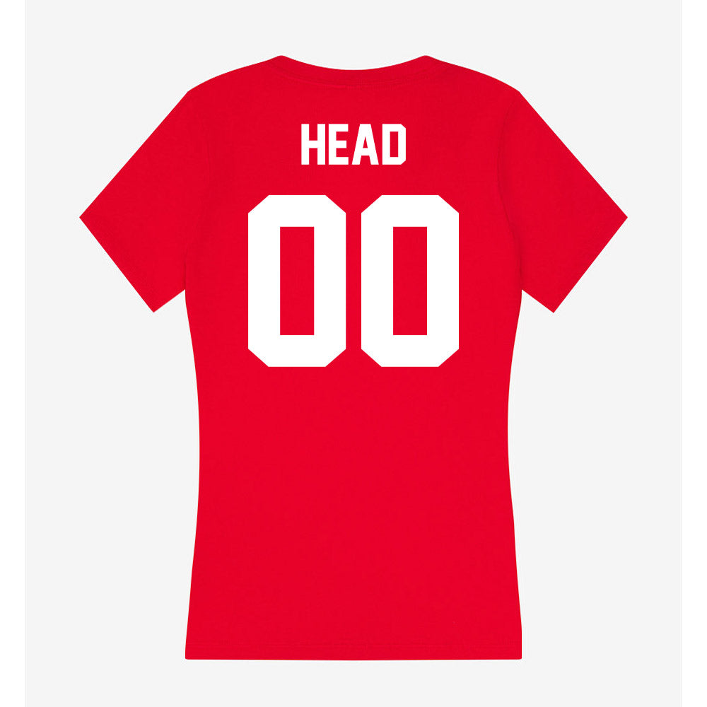 Gonzaga - NCAA Women's Soccer : Sydney Head - Women's V-Neck T-Shirt-1