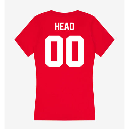 Gonzaga - NCAA Women's Soccer : Sydney Head - Women's V-Neck T-Shirt-1