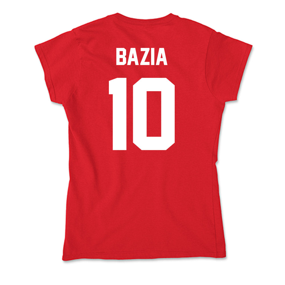 Gonzaga - NCAA Men's Soccer : Alexander Bazia - Soft Style Women’s T-Shirt-1