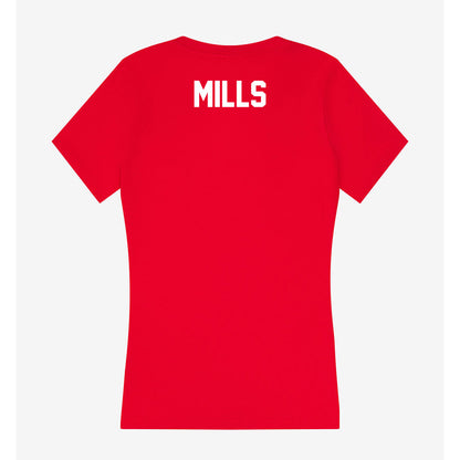 Gonzaga - NCAA Women's Rowing : Olivia Mills - Women's V-Neck T-Shirt-1