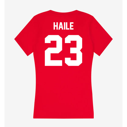 Gonzaga - NCAA Women's Basketball : Jaiden Haile - Women's V-Neck T-Shirt-1
