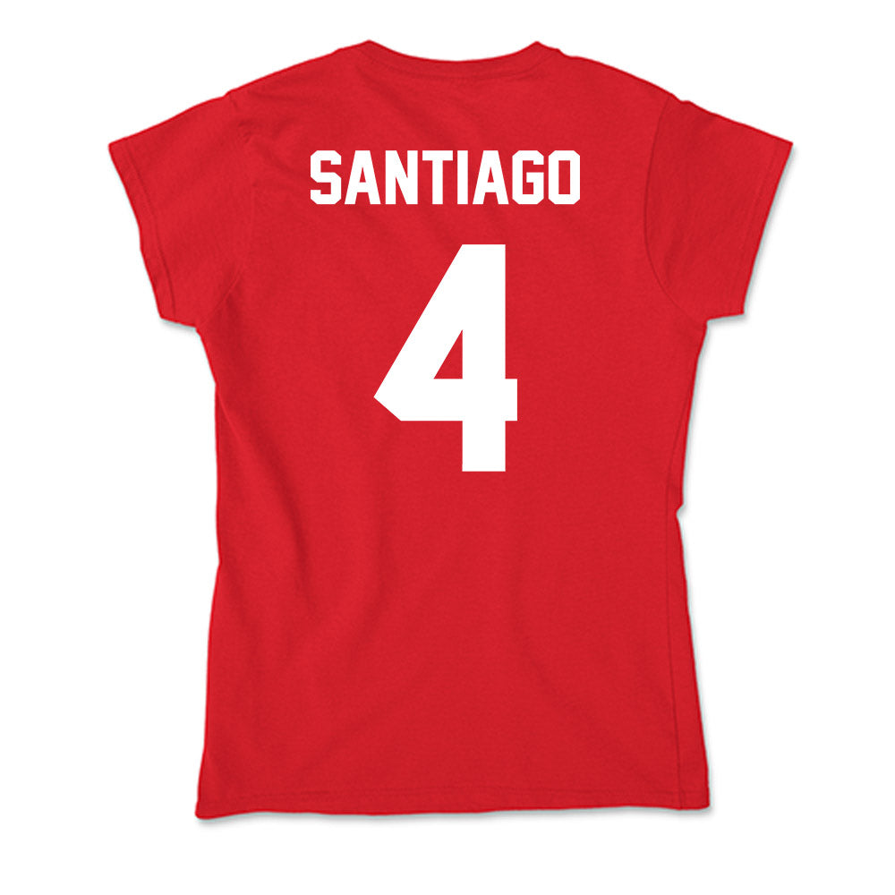 Gonzaga - NCAA Baseball : Kainoa Santiago - Soft Style Women’s T-Shirt-1