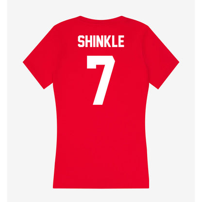 Gonzaga - NCAA Baseball : Bo Shinkle - Women's V-Neck T-Shirt-1
