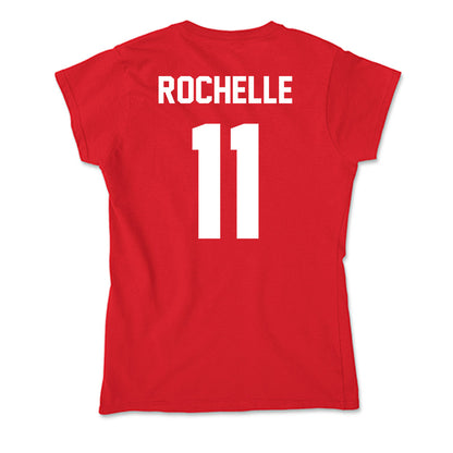 Gonzaga - NCAA Men's Soccer : Talan Rochelle - Soft Style Women’s T-Shirt-1