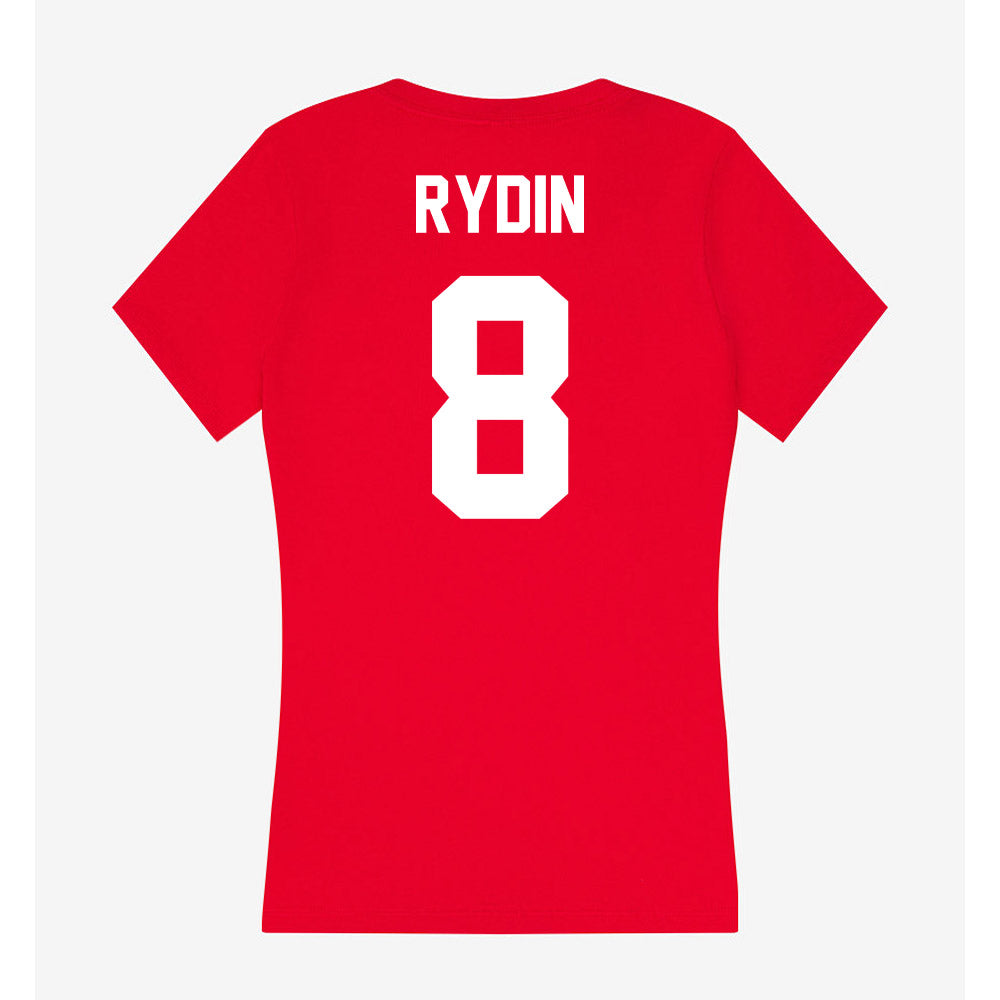 Gonzaga - NCAA Women's Soccer : Anna Rydin - Women's V-Neck T-Shirt-1