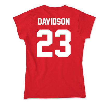 Gonzaga - NCAA Women's Soccer : piper davidson - Soft Style Women’s T-Shirt-1