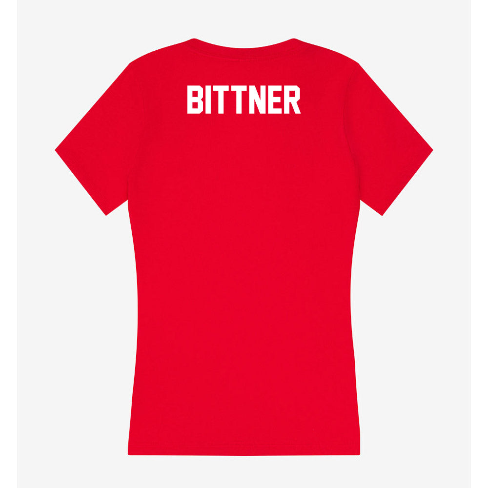 Gonzaga - NCAA Women's Tennis : Brooke Bittner - Women's V-Neck T-Shirt-1