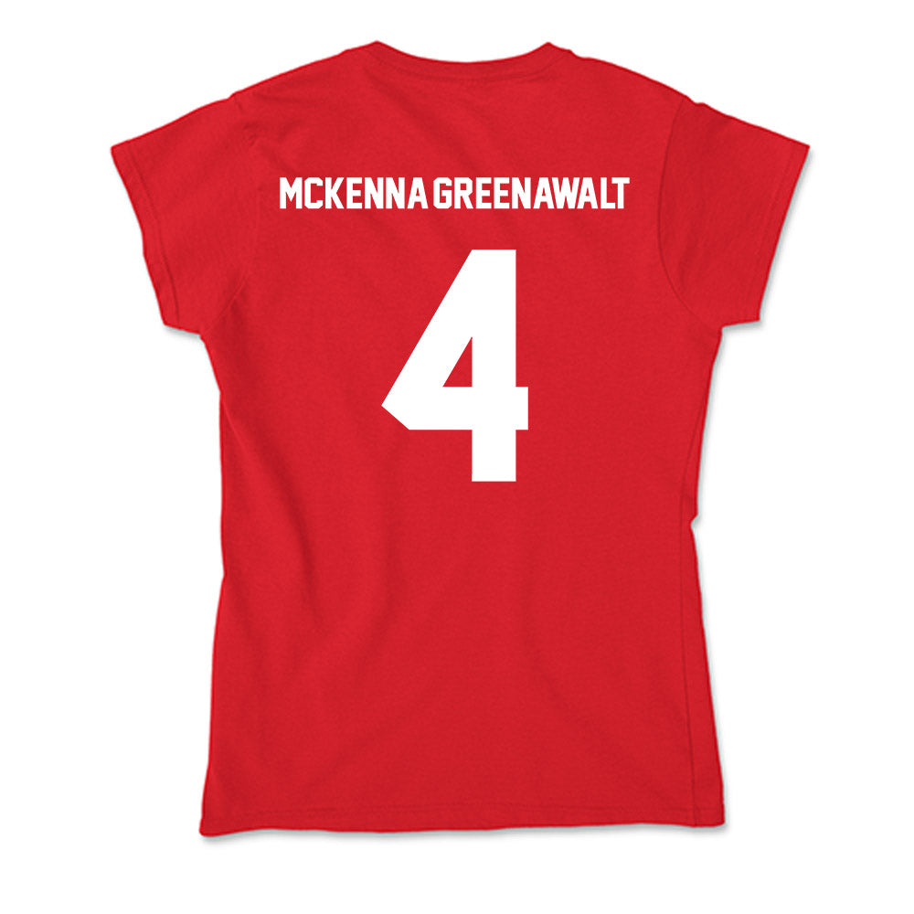 Gonzaga - NCAA Men's Soccer : Damoni McKenna-Greenawalt - Soft Style Women’s T-Shirt-1