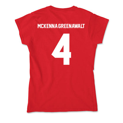 Gonzaga - NCAA Men's Soccer : Damoni McKenna-Greenawalt - Soft Style Women’s T-Shirt-1