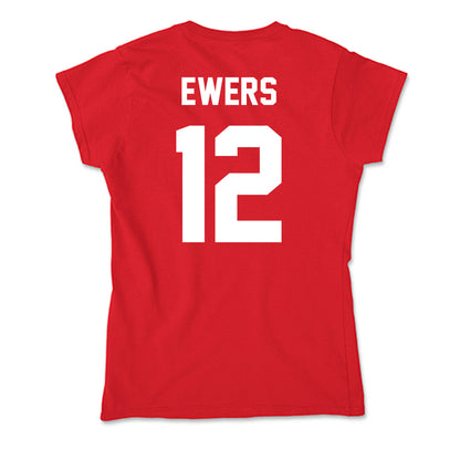 Gonzaga - NCAA Women's Soccer : Erin Ewers - Soft Style Women’s T-Shirt-1