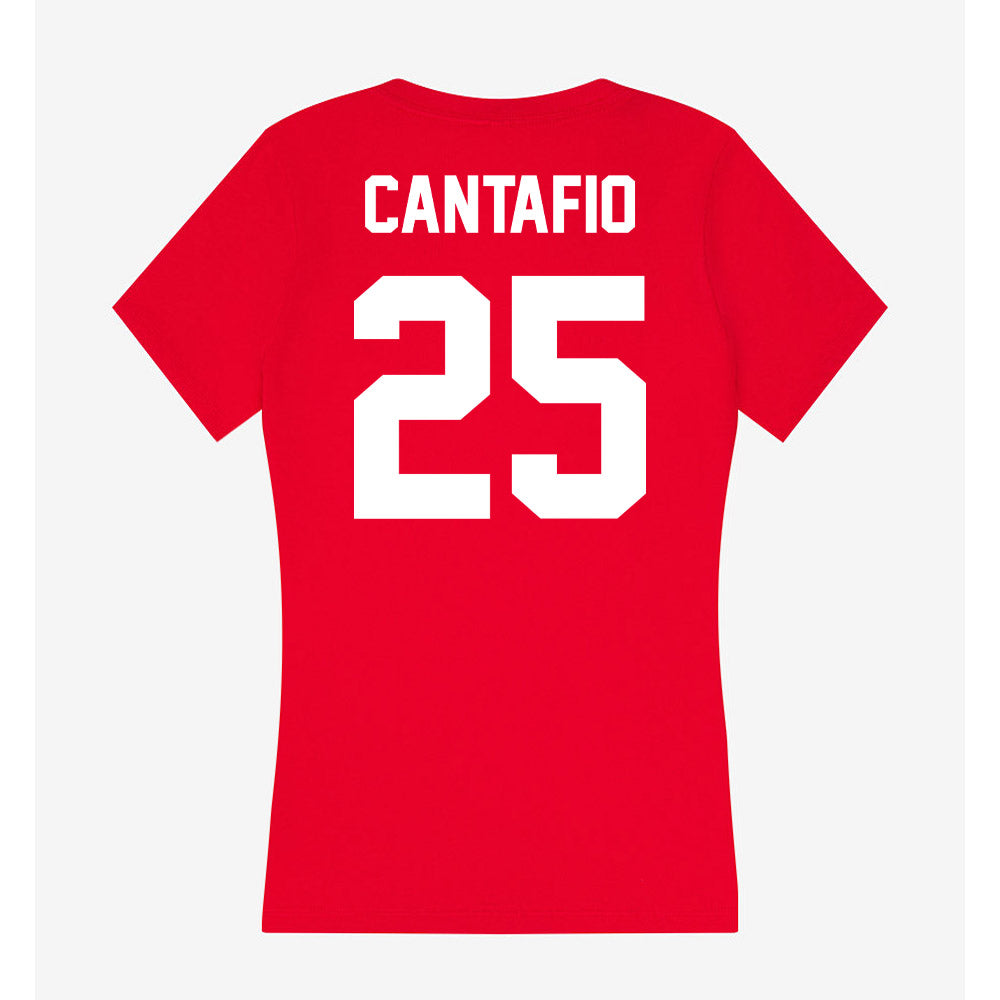 Gonzaga - NCAA Men's Soccer : Dylan Cantafio - Women's V-Neck T-Shirt-1