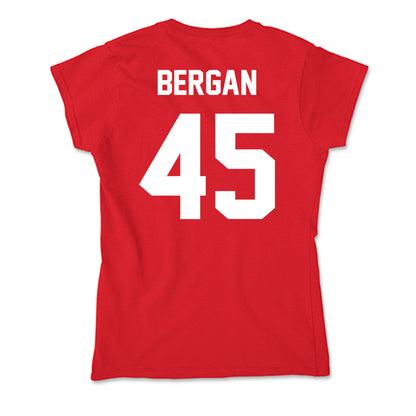 Gonzaga - NCAA Baseball : Ethan Bergan - Soft Style Women’s T-Shirt-1