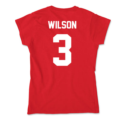 Gonzaga - NCAA Women's Basketball : Julia Wilson - Soft Style Women’s T-Shirt-1