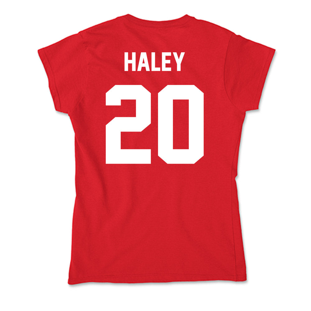 Gonzaga - NCAA Baseball : Maddox Haley - Soft Style Women’s T-Shirt-1