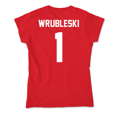 Gonzaga - NCAA Baseball : Jacob Wrubleski - Soft Style Women’s T-Shirt-1