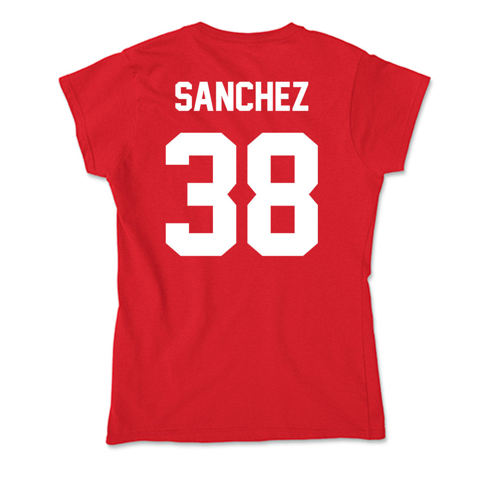 Gonzaga - NCAA Baseball : Ricardo Sanchez - Soft Style Women’s T-Shirt-1