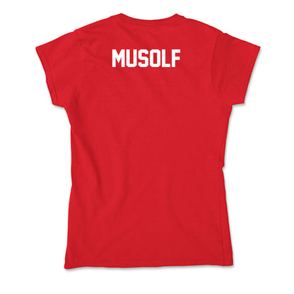 Gonzaga - NCAA Women's Rowing : Gigi Musolf - Soft Style Women’s T-Shirt-1