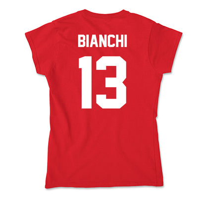 Gonzaga - NCAA Men's Soccer : Nicholas Bianchi - Soft Style Women’s T-Shirt-1
