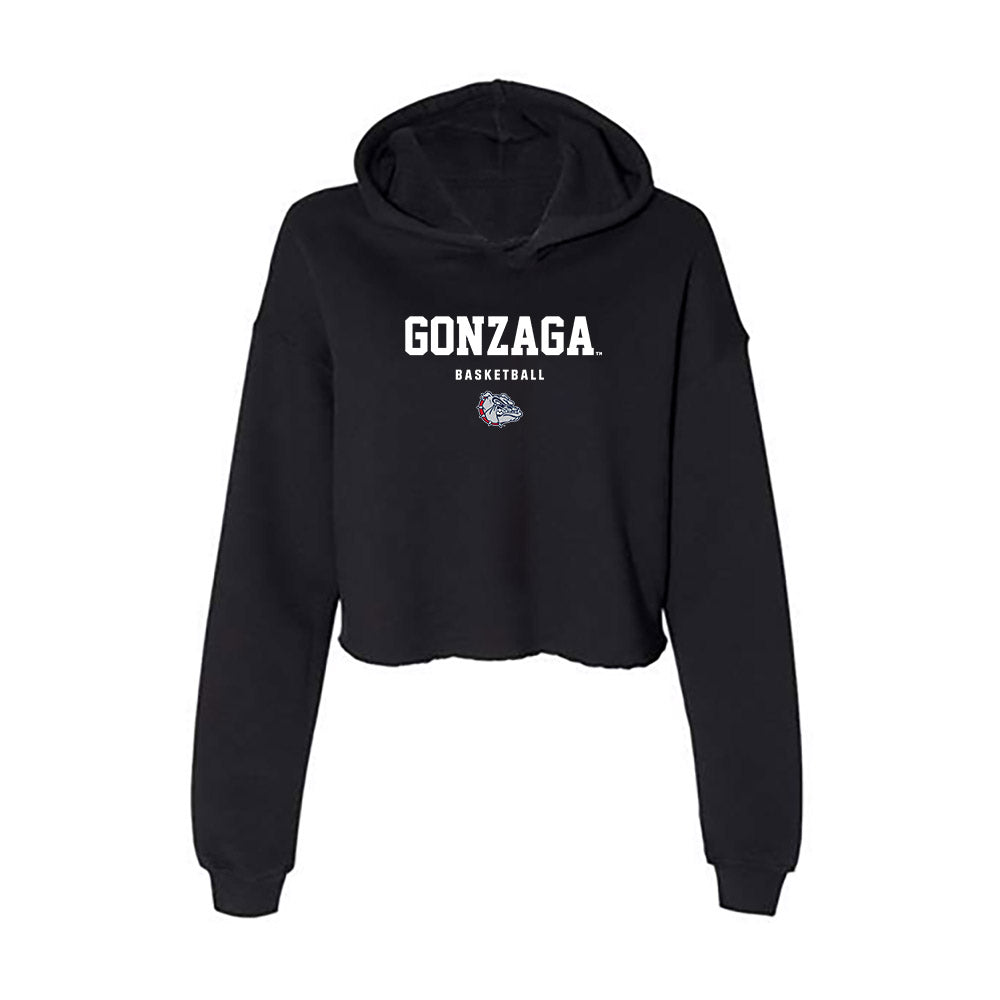 Gonzaga - NCAA Women's Basketball : Teryn Gardner - Women's Crop Fleece Hoodie-0