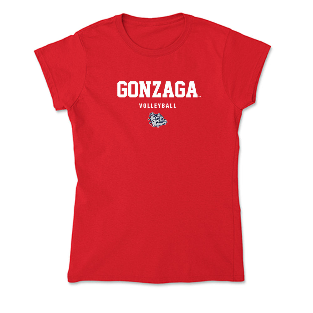 Gonzaga - NCAA Women's Volleyball : Hazel Murphy - Soft Style Women’s T-Shirt-0