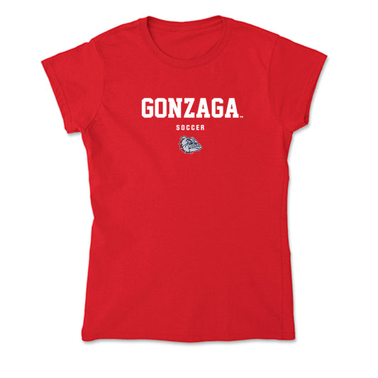 Gonzaga - NCAA Women's Soccer : Shila Rasoul - Soft Style Women’s T-Shirt-0