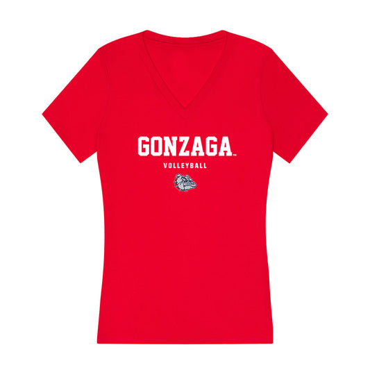 Gonzaga - NCAA Women's Volleyball : Aurie Duncan - Women's V-Neck T-Shirt-0