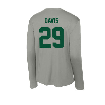 Baylor - NCAA Football : Jordan Davis - Activewear Long Sleeve T-Shirt-1