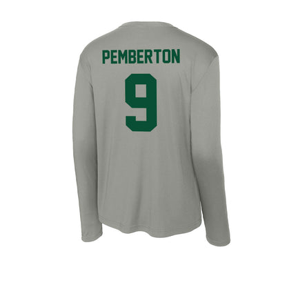 Baylor - NCAA Women's Basketball : Kiera Pemberton - Activewear Long Sleeve T-Shirt-1