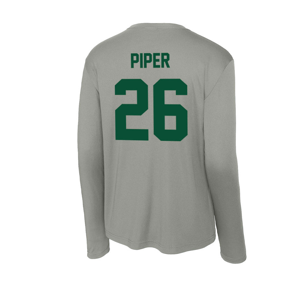 Baylor - NCAA Softball : Faith Piper - Activewear Long Sleeve T-Shirt-1