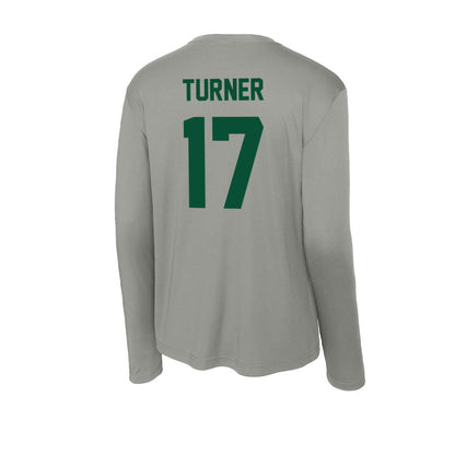 Baylor - NCAA Football : Tyler Turner - Activewear Long Sleeve T-Shirt-1