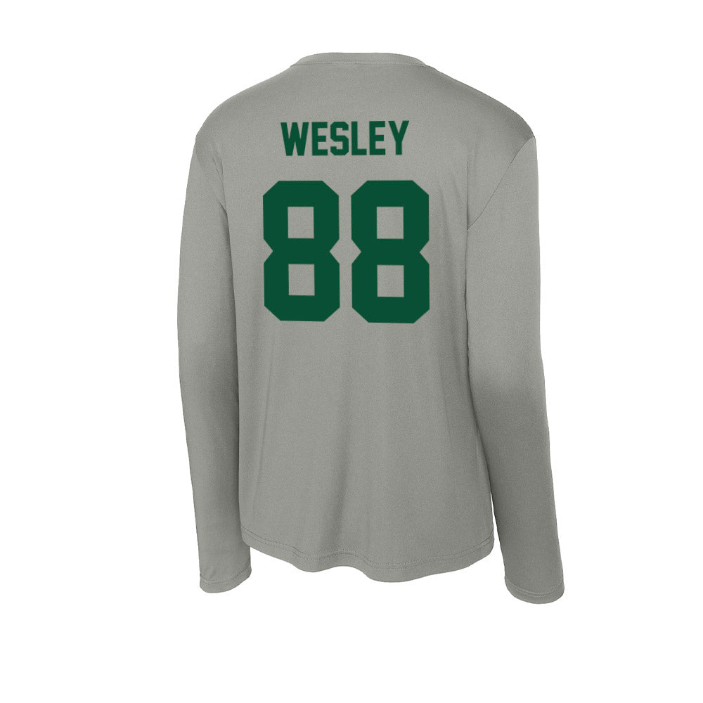 Baylor - NCAA Football : Tika K Wesley - Activewear Long Sleeve T-Shirt-1